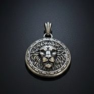 آویز نقره شیر مرداد